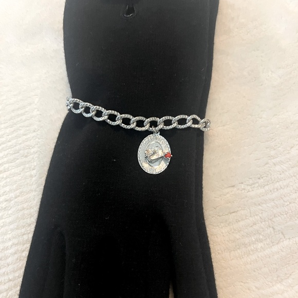 Very Rare Vintage Sterling Charm Bracelet - Picture 2 of 6